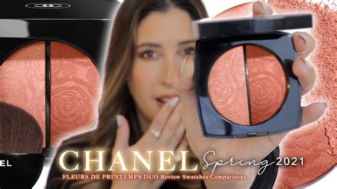 chanel les fleurs de printemps|CHANEL FLEURS DE PRINTEMPS BLUSH AND .